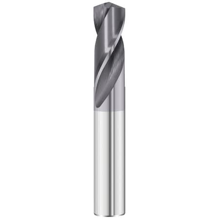 Fullerton Tool 2-Flute - 135 Degree Point - 1500 Notched Cam Point Drills, FC7, RH Spiral, Notched, Stub, 19/64 13311
